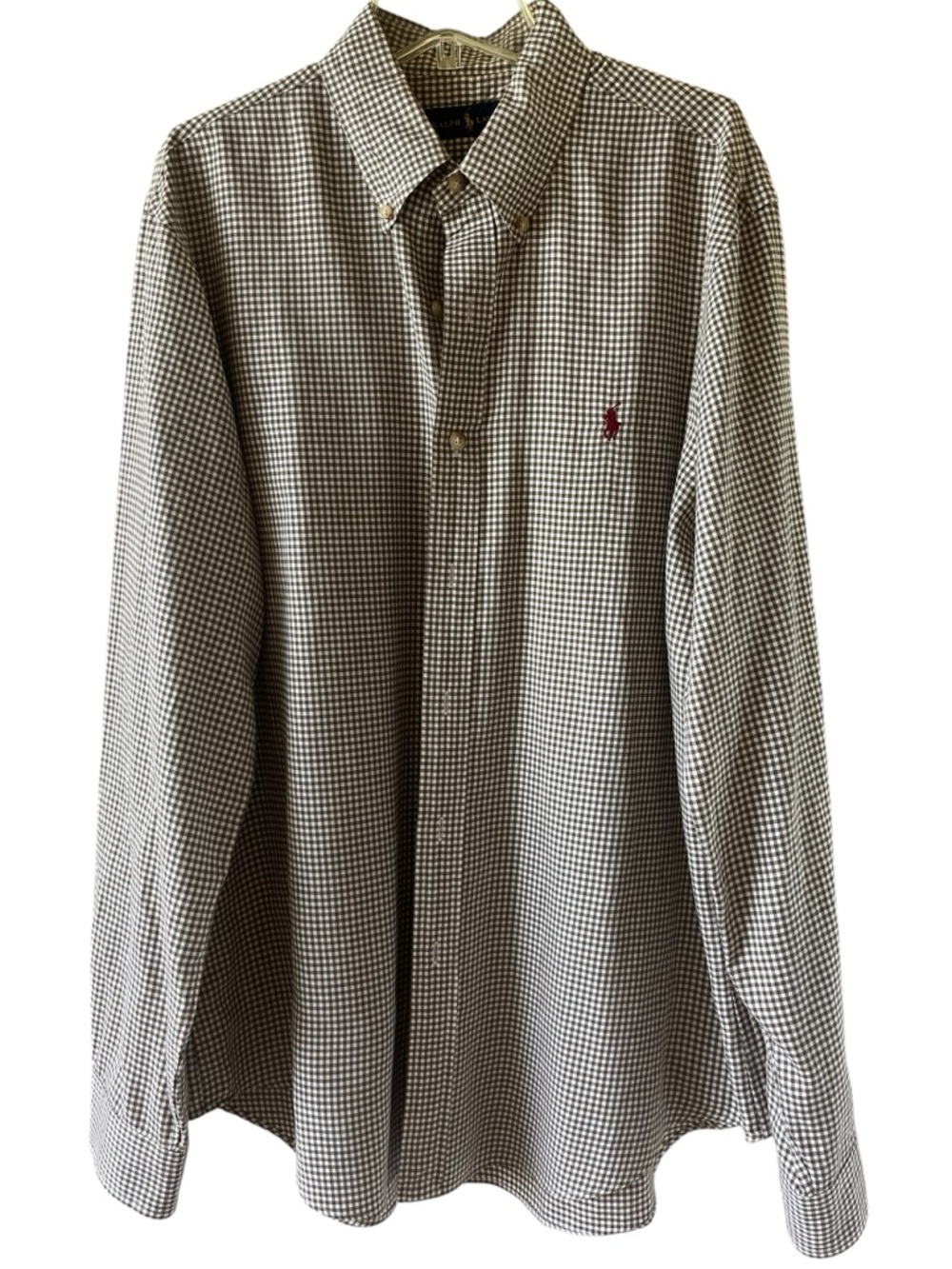 Men’s Ralph Lauren Button down, Large, 100 % cotton